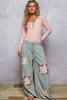 Striped Oversized Denim Pants | POL - Final Sale