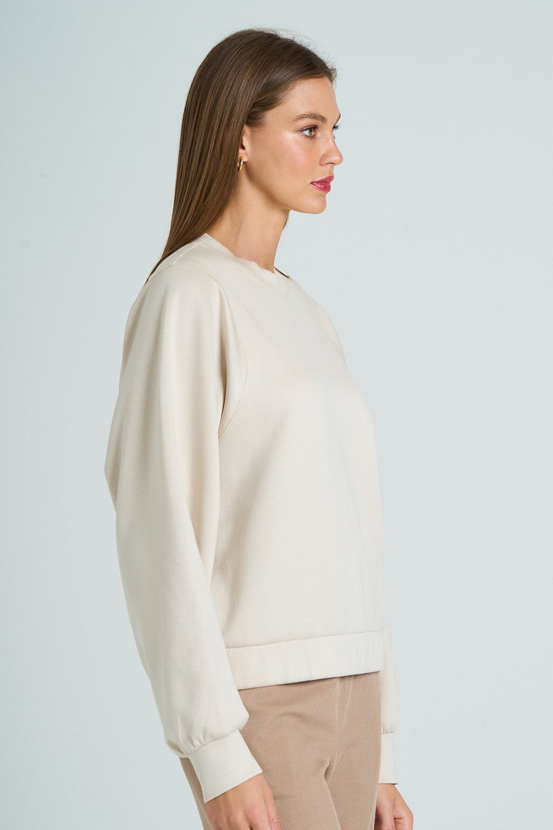 Soft Stitch Detail Sweatshirt