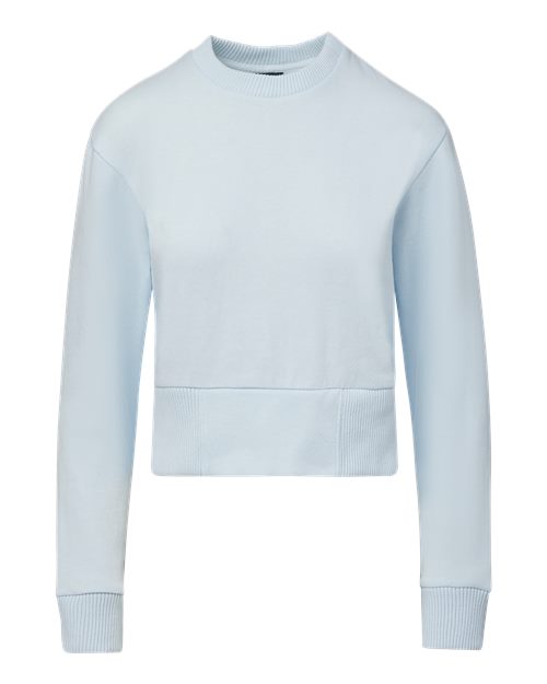 Romi Cloud Fleece Crop Crewneck Sweatshirt *PREORDER*