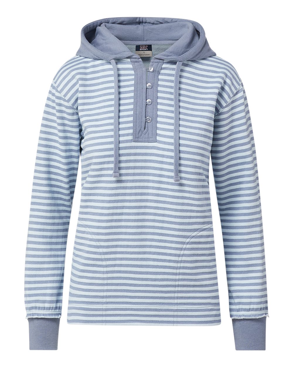 Alina Henley Hooded Stripe Sweatshirt *PREORDER*