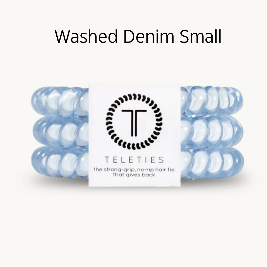 Large Coil Hair Ties (Set of 3) | Teleties** - DEAL