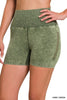 Mineral Wash Seamless Biker Shorts | Part 1** - Final Sale