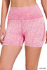 Mineral Wash Seamless Biker Shorts | Part 1** - Final Sale