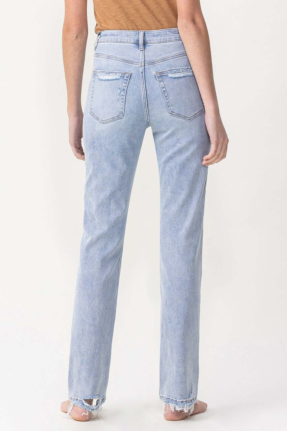 The Naomi 90's Vintage Super High Rise Straight Jeans (REG/CURVY) | Lovervet by Vervet** - DEAL