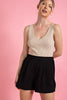 Woven High Waisted Shorts - Final Sale