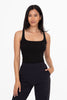 Square Neck Ribbed Tank Top | Mono B - Final Sale**