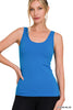 Reversible V-Neck/U-Neck Seamless Tank** - Final Sale