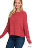 THE PAMELA Ribbed Dolman Long Sleeve Sweater | Part 1
