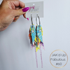 JAK'd Up Fabulous Feathers Earrings | Jak Sprat