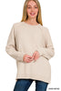 Wrapped up in Softness Chenille Raglan Sweater - Final Sale**