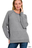 Wrapped up in Softness Chenille Raglan Sweater - Final Sale**