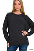 Wrapped up in Softness Chenille Raglan Sweater - Final Sale**