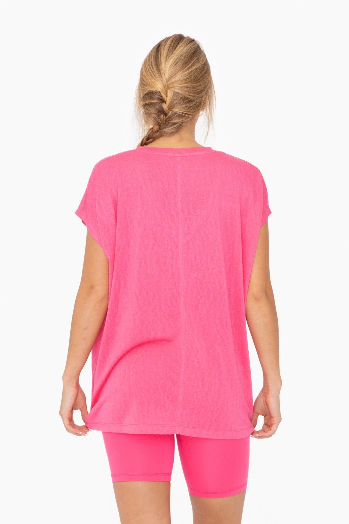 Modal Blend Relaxed V-Neck | Mono B - Final Sale**