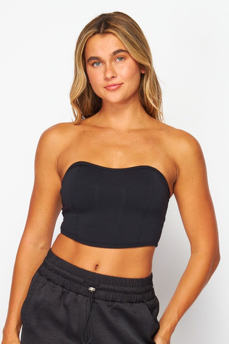 Seamless Textured Padded Bandeau
