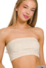 The Bailey Ribbed Seamless Tube Top - Final Sale