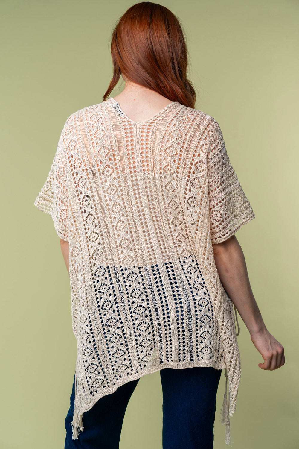 Rosemary Beach Half Sleeve Knit Top - Final Sale