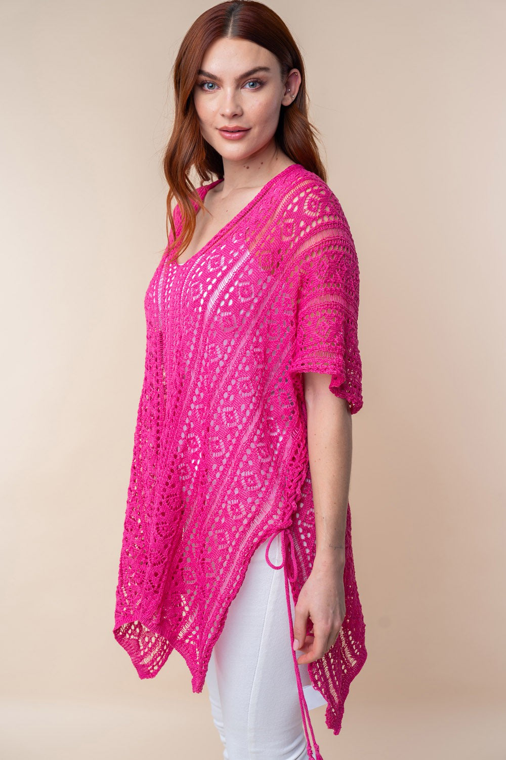 Rosemary Beach Half Sleeve Knit Top - Final Sale