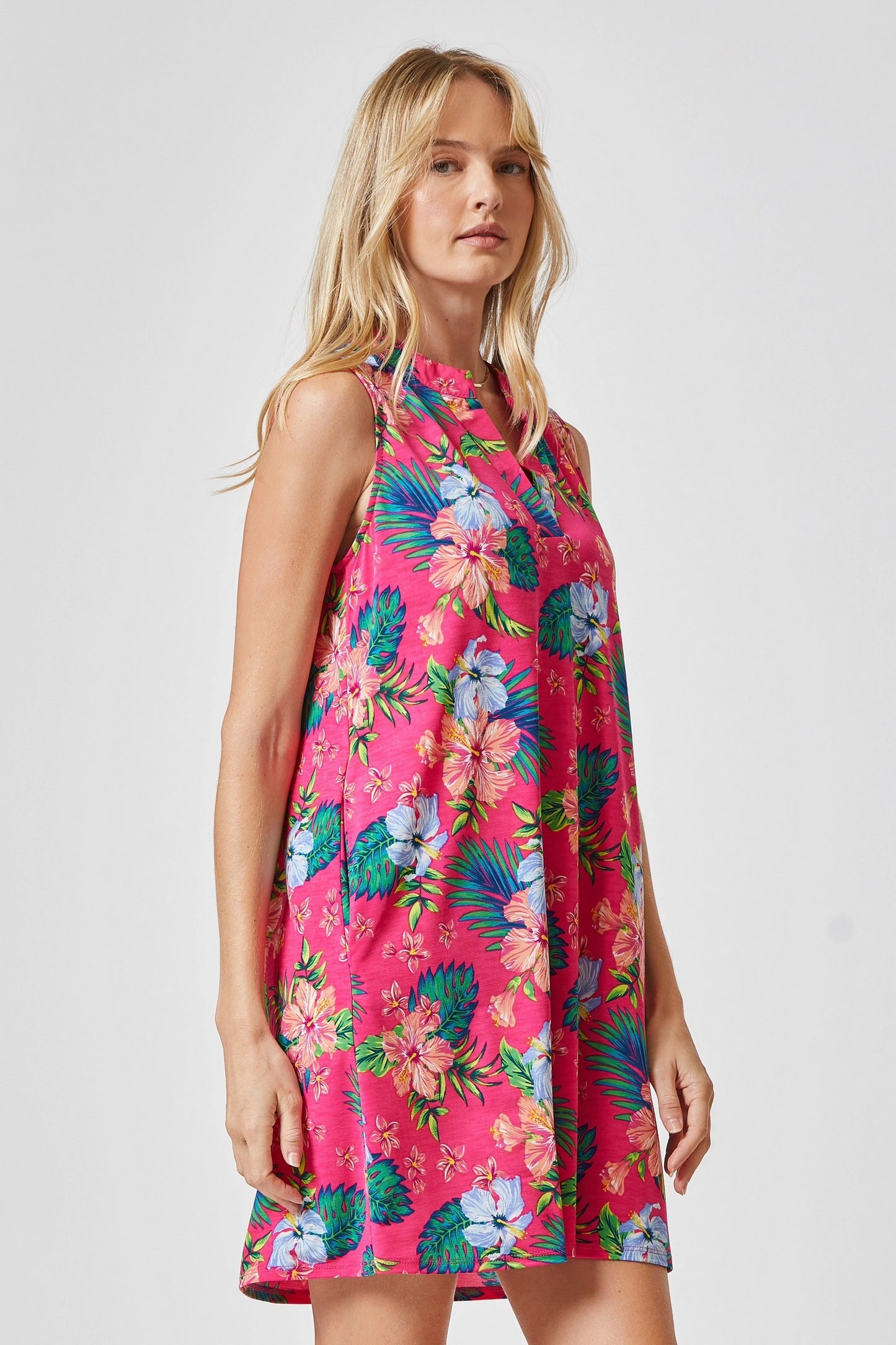 The Lizzy Send Me to the Tropics Tank Dress - Final Sale