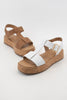 Tan Lavon Chunky Cork Platform Sandals - Final Sale