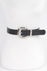 Faux Leather Metal Buckle Belt (3 COLORS) *LA LIVE PREORDER