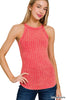 The Nicci Ribbed Cami Top - Final Sale