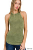 The Nicci Ribbed Cami Top - Final Sale