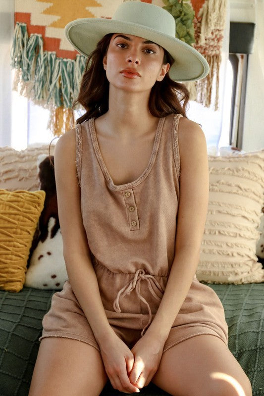 French Terry Romper *30A LIVE PREORDER