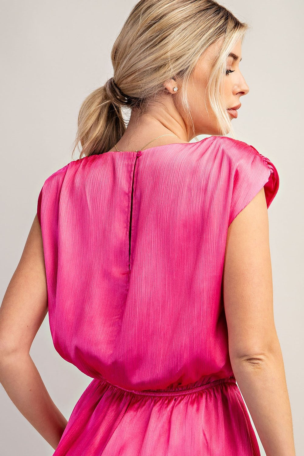 Quarter to Five Silky Romper - Final Sale