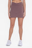 MONO B Venice Crossover Waist Active Skort - Final Sale