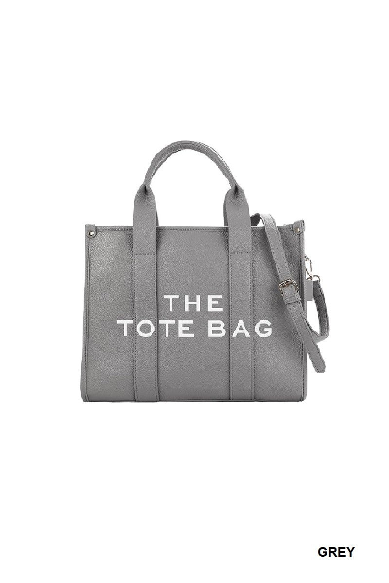 The Tote Bag With Shoulder Strap (3 COLORS) | ZENANA *LA LIVE PREORDER