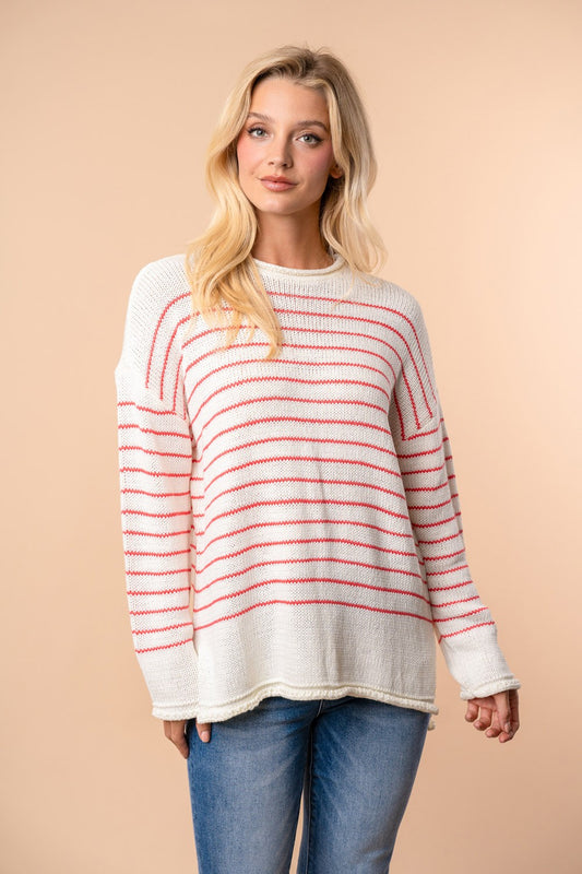 Harbor Breeze Stripe Knit Top - Final Sale