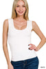 Double Layered Tank Top | ZENANA - Final Sale