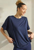 Women's Short Sleeve Ultracozy Crew Top | YELETE *30A SEPT PREORDER