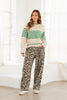 Relaxed Fit Animal Print Wide Leg Pant | SEW IN LOVE *30A SEPT PREORDER