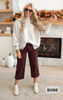 bone oversized sweater
