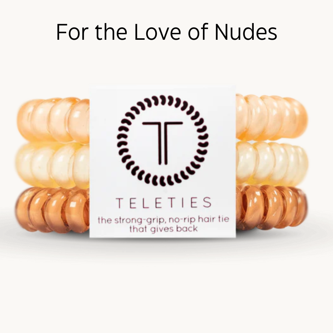 Large Coil Hair Ties (Set of 3) | Teleties** - DEAL