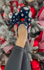 Holiday Fuzzy Sock Slippers - Final Sale