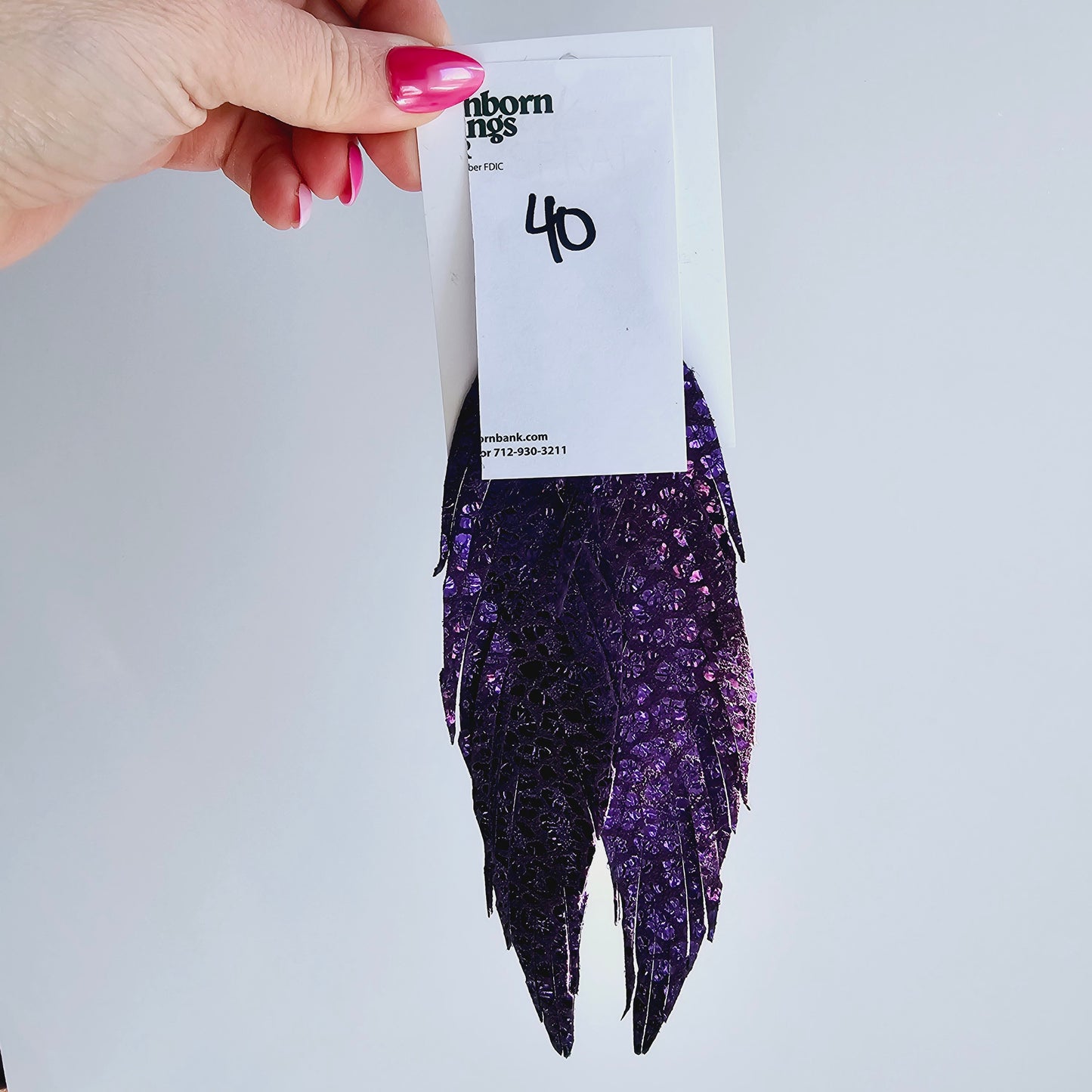 7inch Leather Feather Shoulder Dusters | Jak Sprat