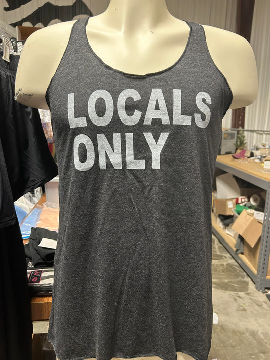 Locals Only Racerback Tank Top - Final Sale