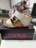 CORKYS Zip It Good Sandals - Ivory* - Final Sale