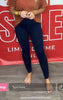 HalaraMagic™ High Waisted Multiple Pockets Stretchy Knit Denim Work 7/8 Leggings** - Final Sale