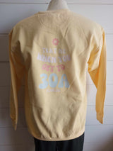 Yellow Text Me When You Get To 30A Graphic Crewneck Sweatshirt