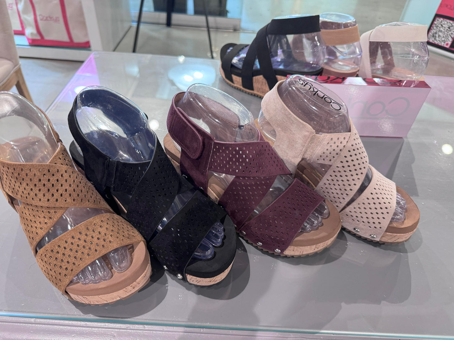 Guilty Pleasure Faux Suede Wedges | Corkys - Final Sale