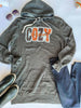 Cozy Season Dark Grey Graphic Hoodie - Final Sale