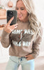 Gameday Football Lightning Pigment Dyed Graphic Sweatshirt - Final Sale