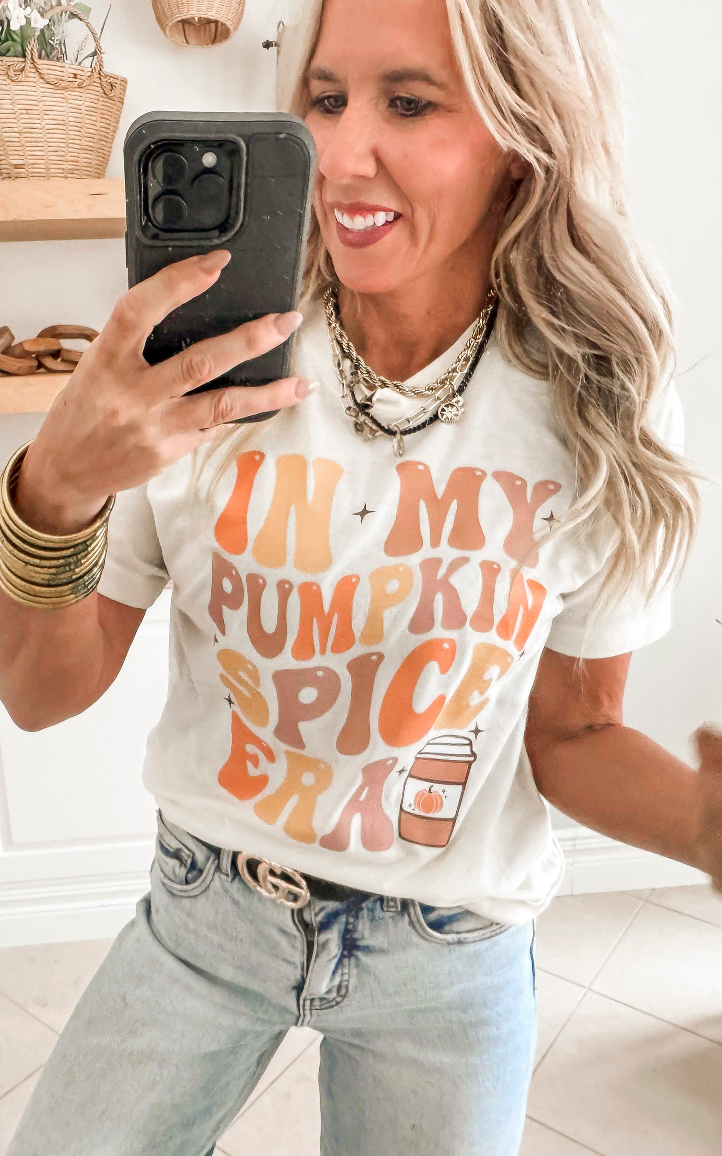 In My Pumpkin Spice Era Graphic T-shirt - Final Sale