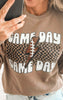 Gameday Football Lightning Pigment Dyed Graphic Sweatshirt - Final Sale