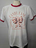 Candy Cane Christmas Club Ringer Graphic T-shirt**