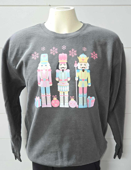 Nutcracker Garment Dyed Sweatshirt | Comfort Colors** FINAL SALE