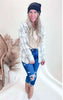 Open Window Oversized Plaid Linen Blend Shirt
